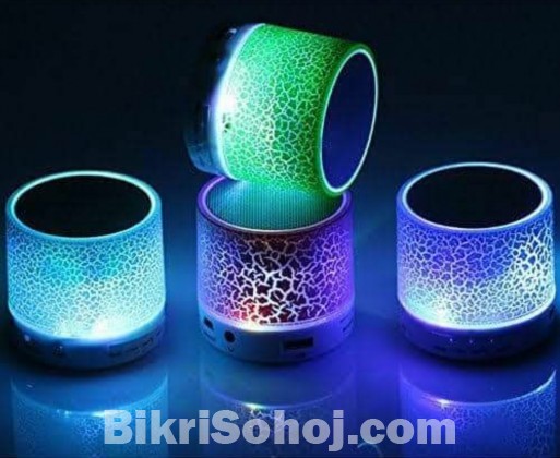 Wireless Bluetooth LED Colored Flash Speaker